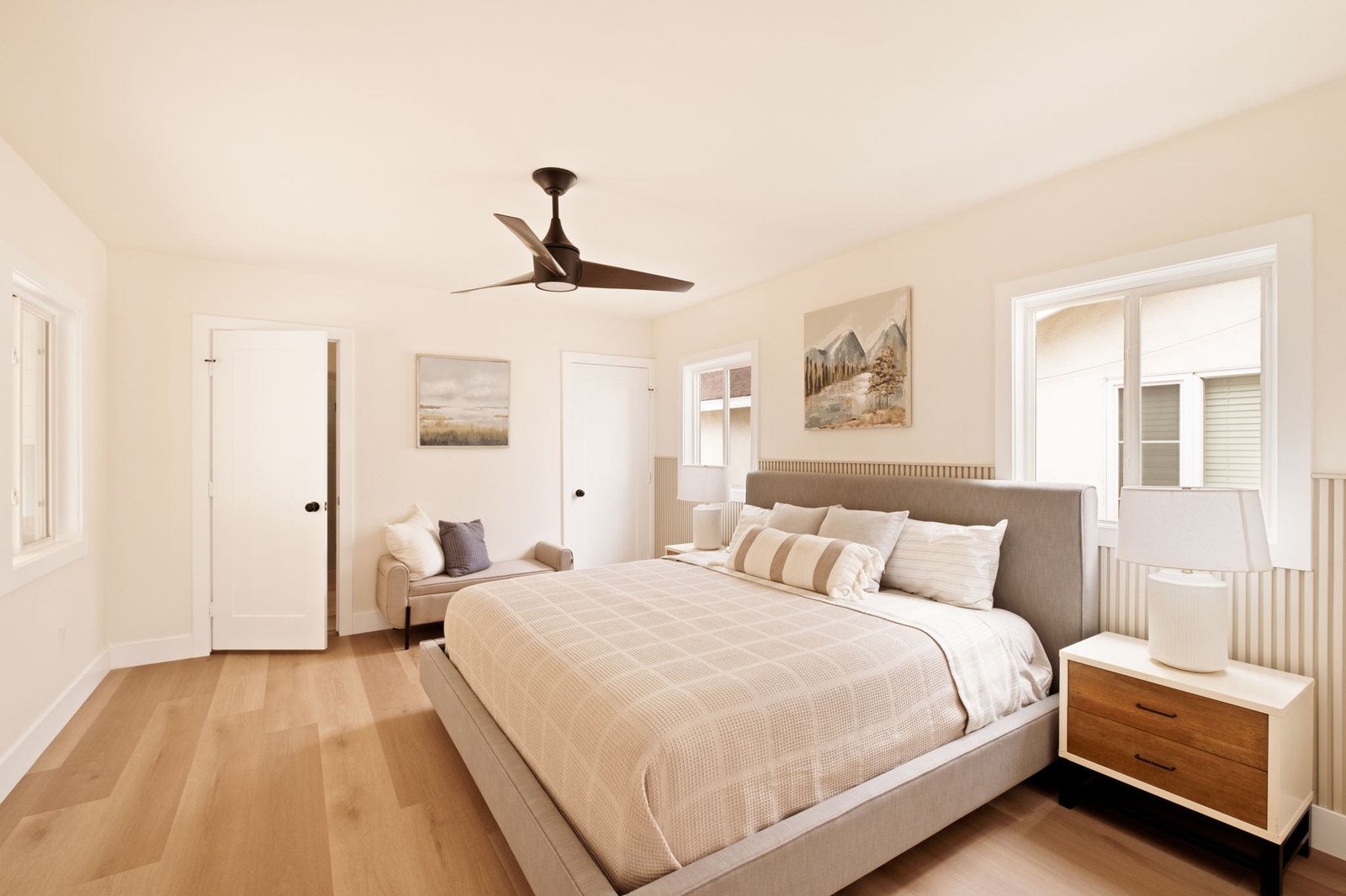 Gale Avenue primary bedroom