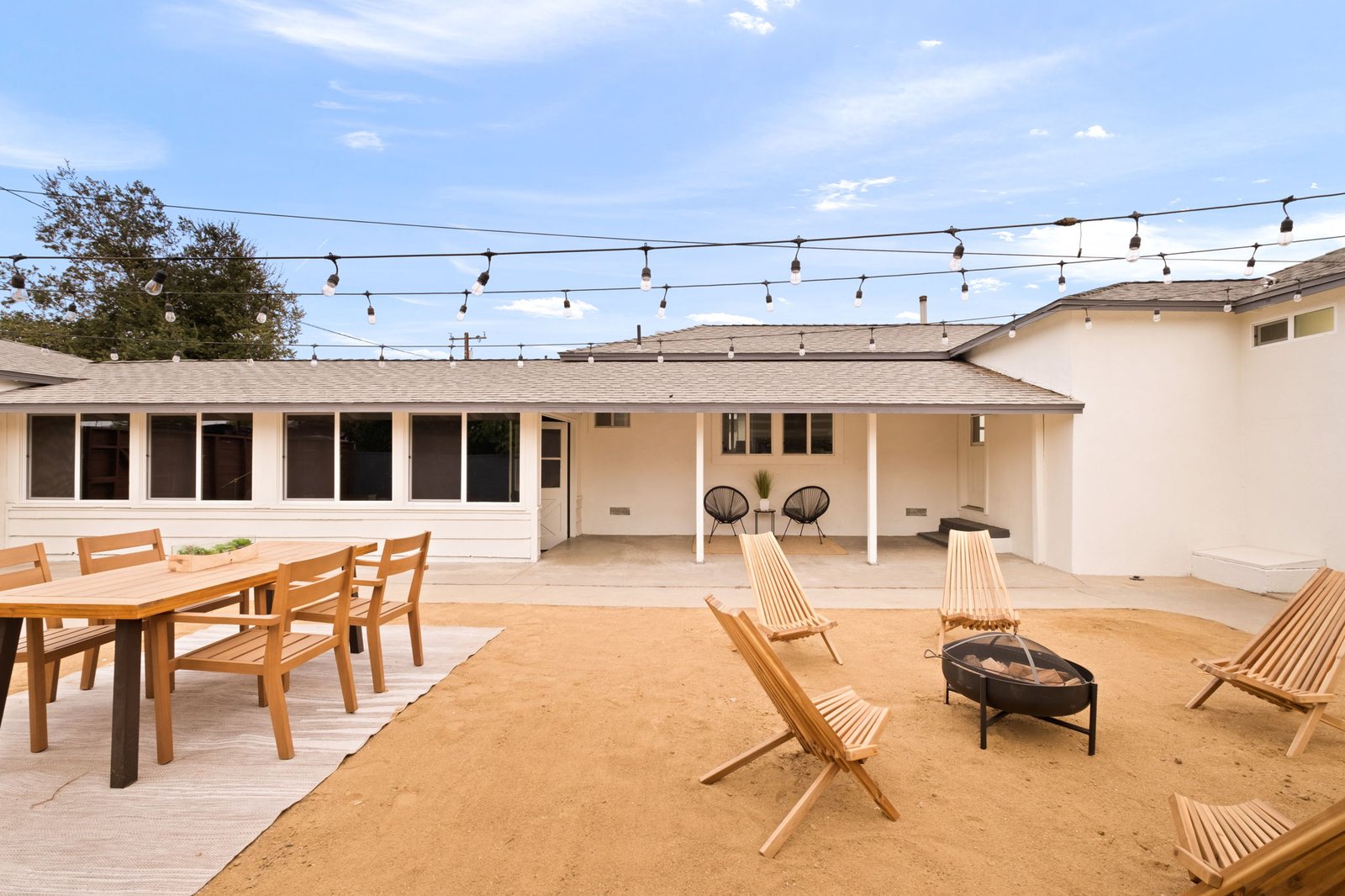 Gale Avenue backyard